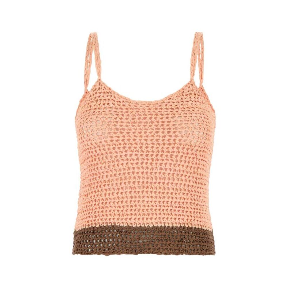 Loewe Paula's Ibiza Women Two-Tone Crochet Paula S Ibiza Top